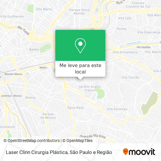 Laser Clinn Cirurgia Plástica mapa