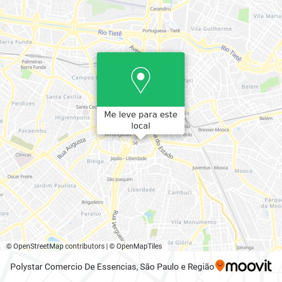 Polystar Comercio De Essencias mapa