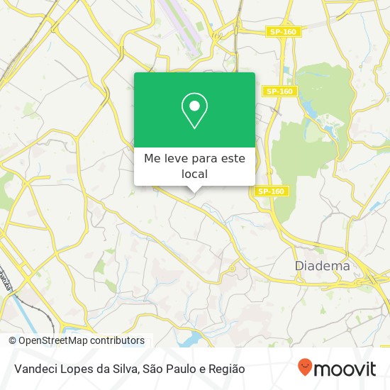 Vandeci Lopes da Silva, Avenida Rodrigues Montemor Jabaquara São Paulo-SP 04387-002 mapa