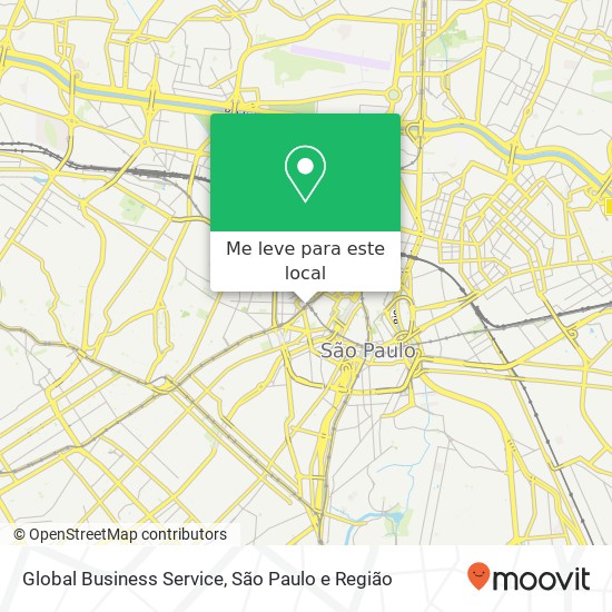 Global Business Service, Avenida Ipiranga, 103 República São Paulo-SP 01040-000 mapa