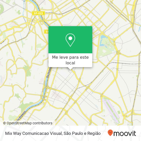 Mix Way Comunicacao Visual, Rua Inês Pereira, 90 Itaim Bibi São Paulo-SP 04557-080 mapa