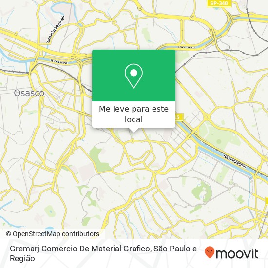 Gremarj Comercio De Material Grafico, Rua São Fidélis, 506 Jaguaré São Paulo-SP 05335-100 mapa