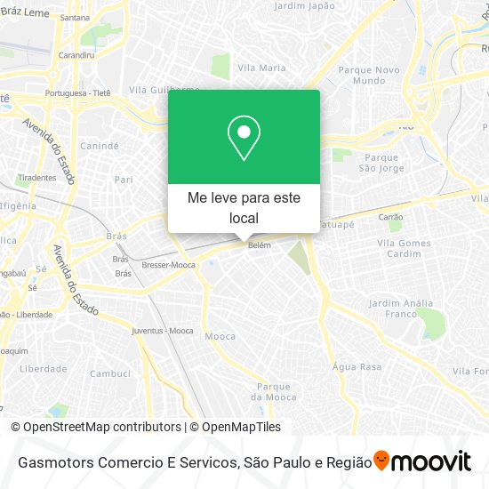 Gasmotors Comercio E Servicos mapa