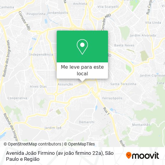Avenida João Firmino (av joão firmino 22a) mapa