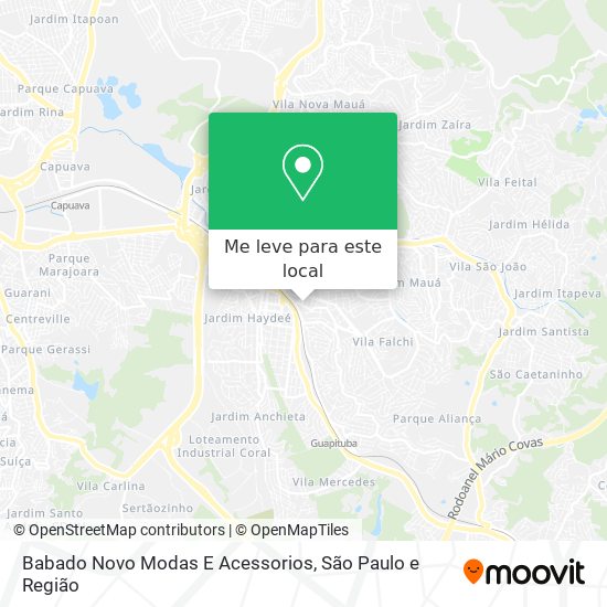 Babado Novo Modas E Acessorios mapa