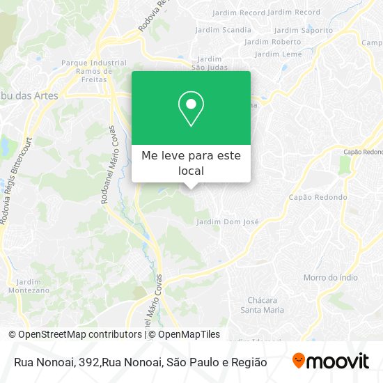 Rua Nonoai, 392,Rua Nonoai mapa