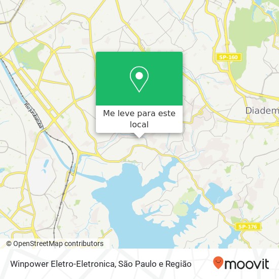 Winpower Eletro-Eletronica, Rua Professor Dantas Júnior, 302 Pedreira São Paulo-SP 04468-040 mapa