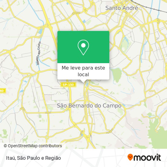 Itaú mapa