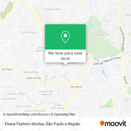 Eliane Fashion Modas mapa