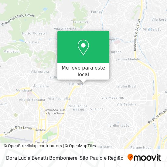 Dora Lucia Benatti Bomboniere mapa