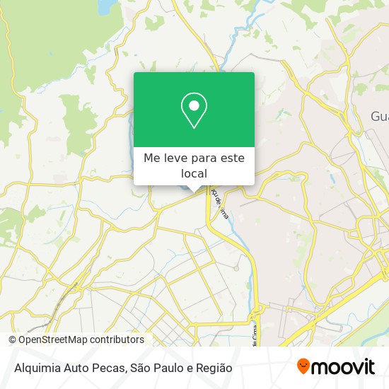 Alquimia Auto Pecas mapa