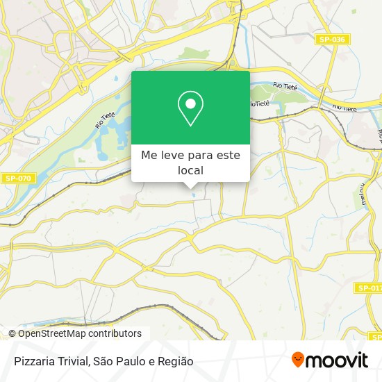 Pizzaria Trivial mapa
