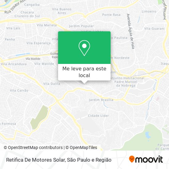 Retifica De Motores Solar mapa