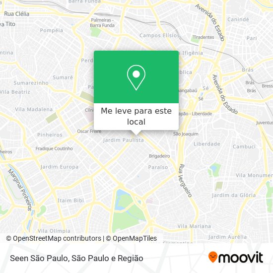 Seen São Paulo mapa