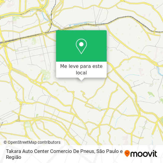 Takara Auto Center Comercio De Pneus mapa