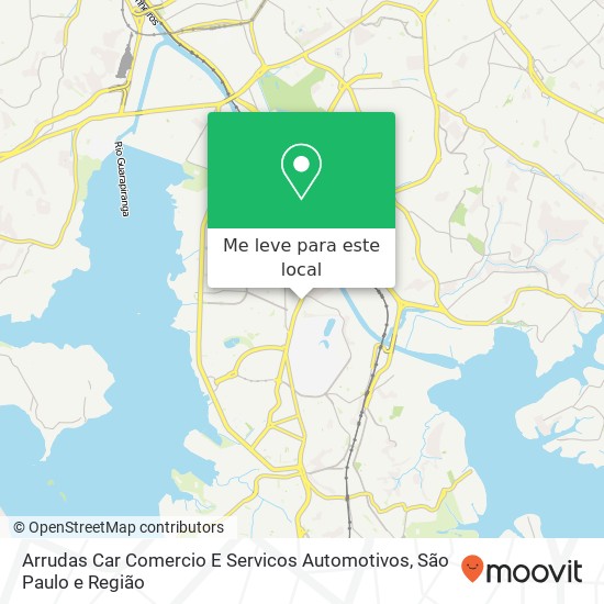 Arrudas Car Comercio E Servicos Automotivos, Avenida Interlagos, 5471 Cidade Dutra São Paulo-SP 04777-000 mapa