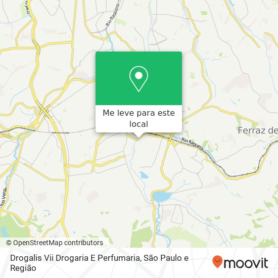 Drogalis Vii Drogaria E Perfumaria, Rua Salvador Gianeti, 56 Guaianases São Paulo-SP 08410-000 mapa