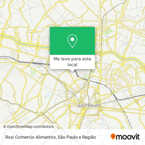 Rosi Comercio Alimentos mapa