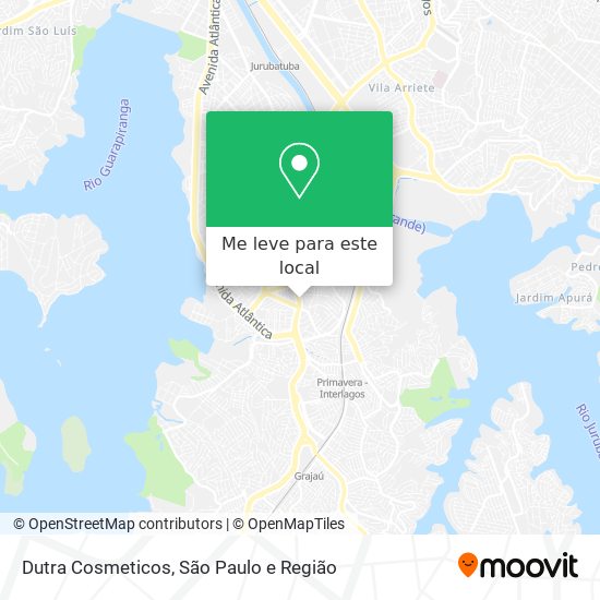 Dutra Cosmeticos mapa