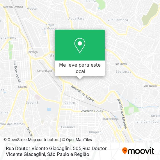 Rua Doutor Vicente Giacaglini, 505,Rua Doutor Vicente Giacaglini mapa