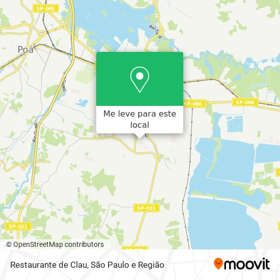 Restaurante de Clau mapa