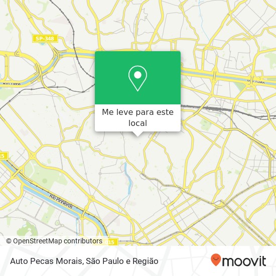 Auto Pecas Morais, Rua Daniel Cardoso, 228 Perdizes São Paulo-SP 05028-090 mapa