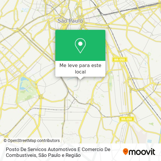 Posto De Servicos Automotivos E Comercio De Combustiveis mapa