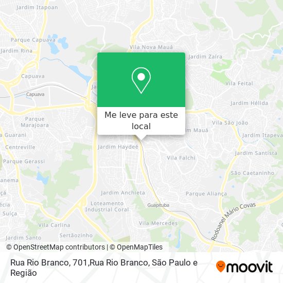 Rua Rio Branco, 701,Rua Rio Branco mapa