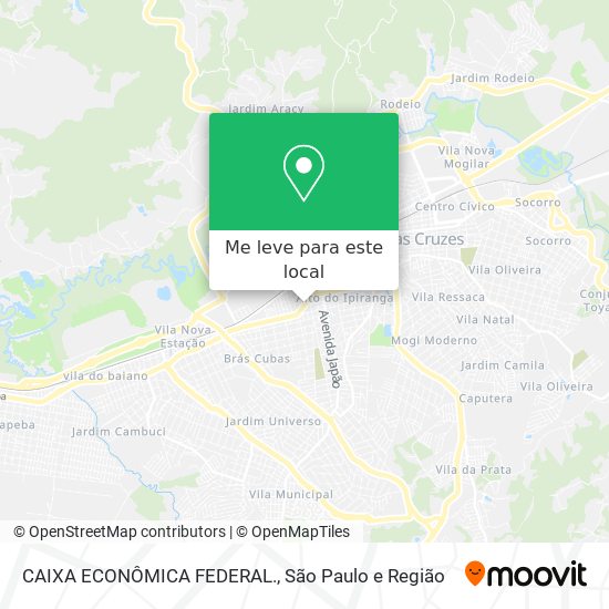 CAIXA ECONÔMICA FEDERAL. mapa