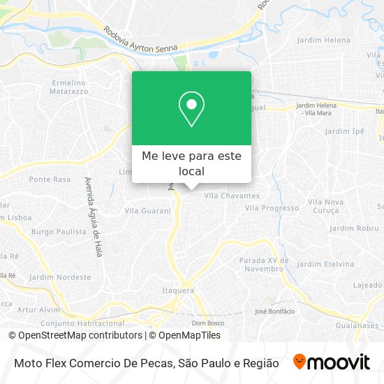 Moto Flex Comercio De Pecas mapa