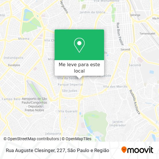 Rua Auguste Clesinger, 227 mapa
