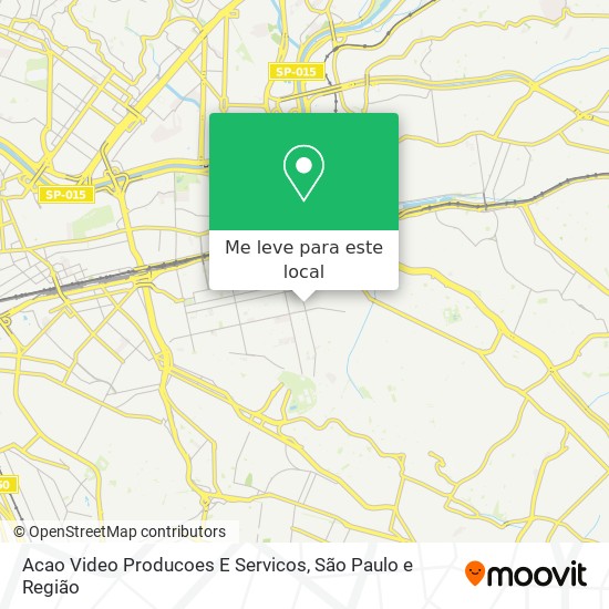 Acao Video Producoes E Servicos mapa