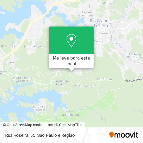 Rua Roseira, 55 mapa