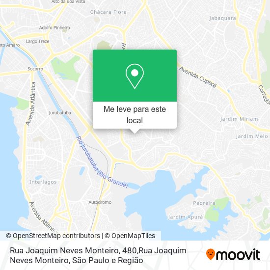 Rua Joaquim Neves Monteiro, 480,Rua Joaquim Neves Monteiro mapa