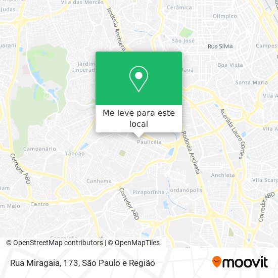 Rua Miragaia, 173 mapa