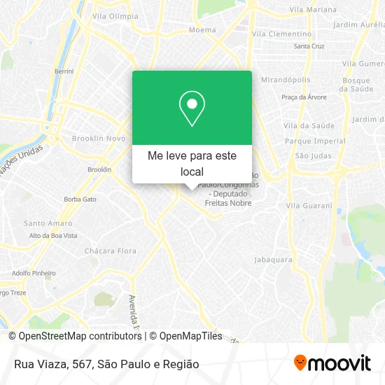Rua Viaza, 567 mapa