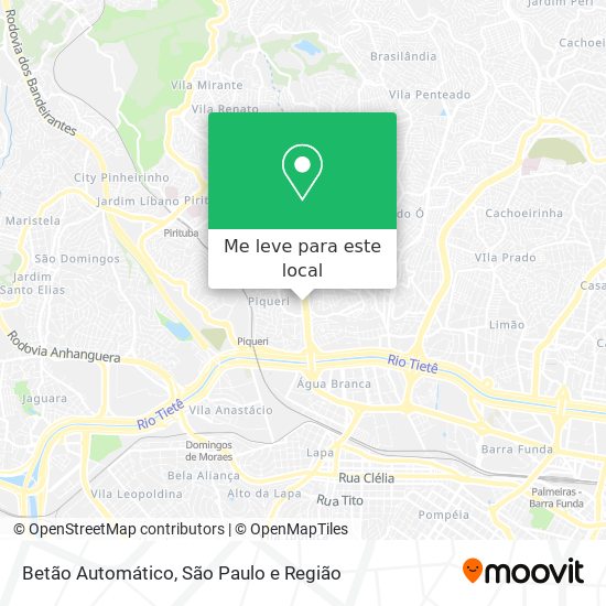 Betão Automático mapa