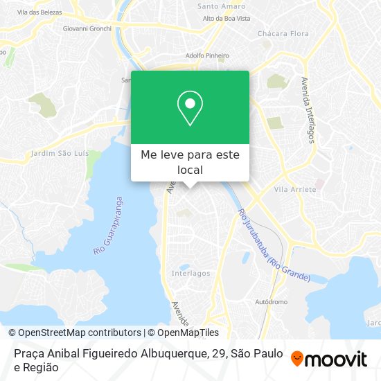 Praça Anibal Figueiredo Albuquerque, 29 mapa