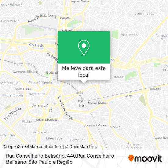 Rua Conselheiro Belisário, 440,Rua Conselheiro Belisário mapa