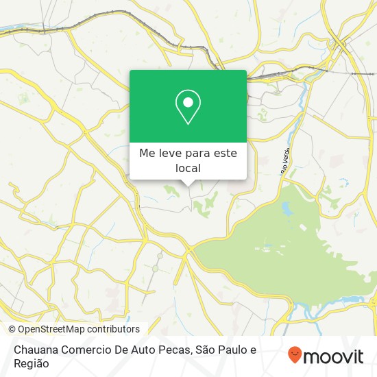 Chauana Comercio De Auto Pecas, Rua Luís Norberto Freire, 182 Cidade Líder São Paulo-SP 03585-150 mapa