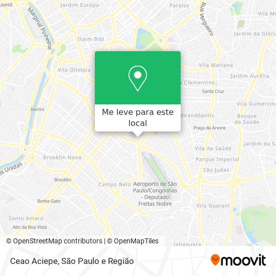 Ceao Aciepe mapa