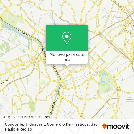 Condorflex Industria E Comercio De Plasticos mapa