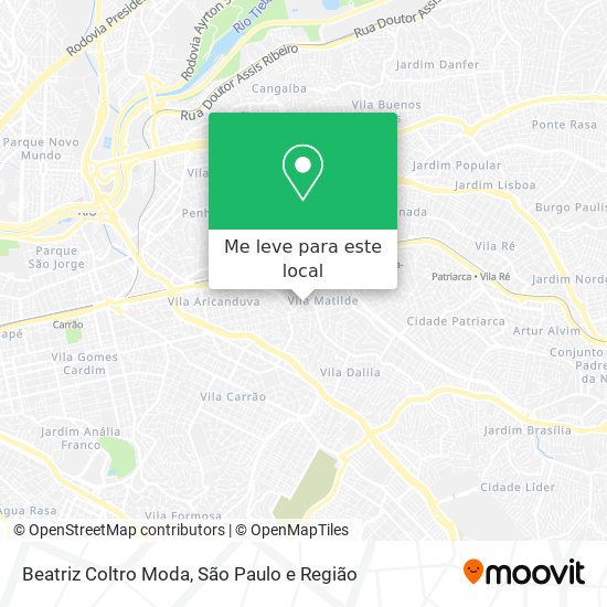 Beatriz Coltro Moda mapa