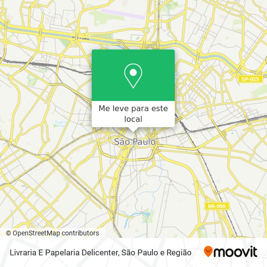 Livraria E Papelaria Delicenter mapa