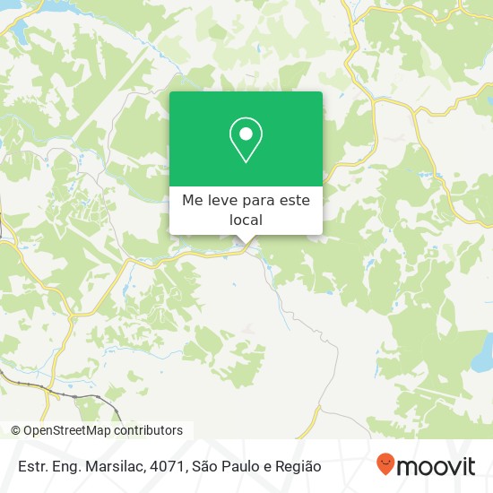 Estr. Eng. Marsilac, 4071 mapa