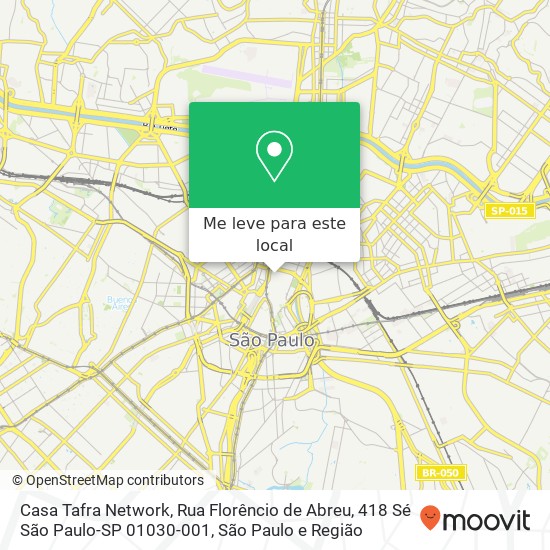 Casa Tafra Network, Rua Florêncio de Abreu, 418 Sé São Paulo-SP 01030-001 mapa