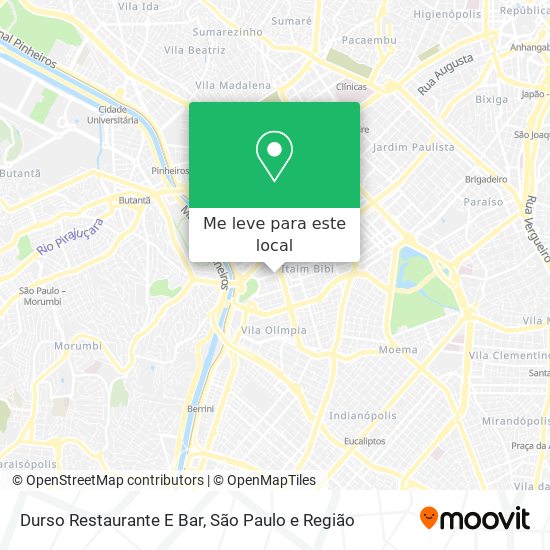 Durso Restaurante E Bar mapa