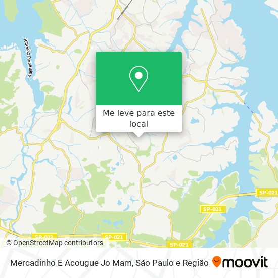 Mercadinho E Acougue Jo Mam mapa