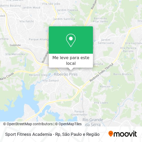 Sport Fitness Academia - Rp mapa