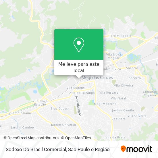 Sodexo Do Brasil Comercial mapa